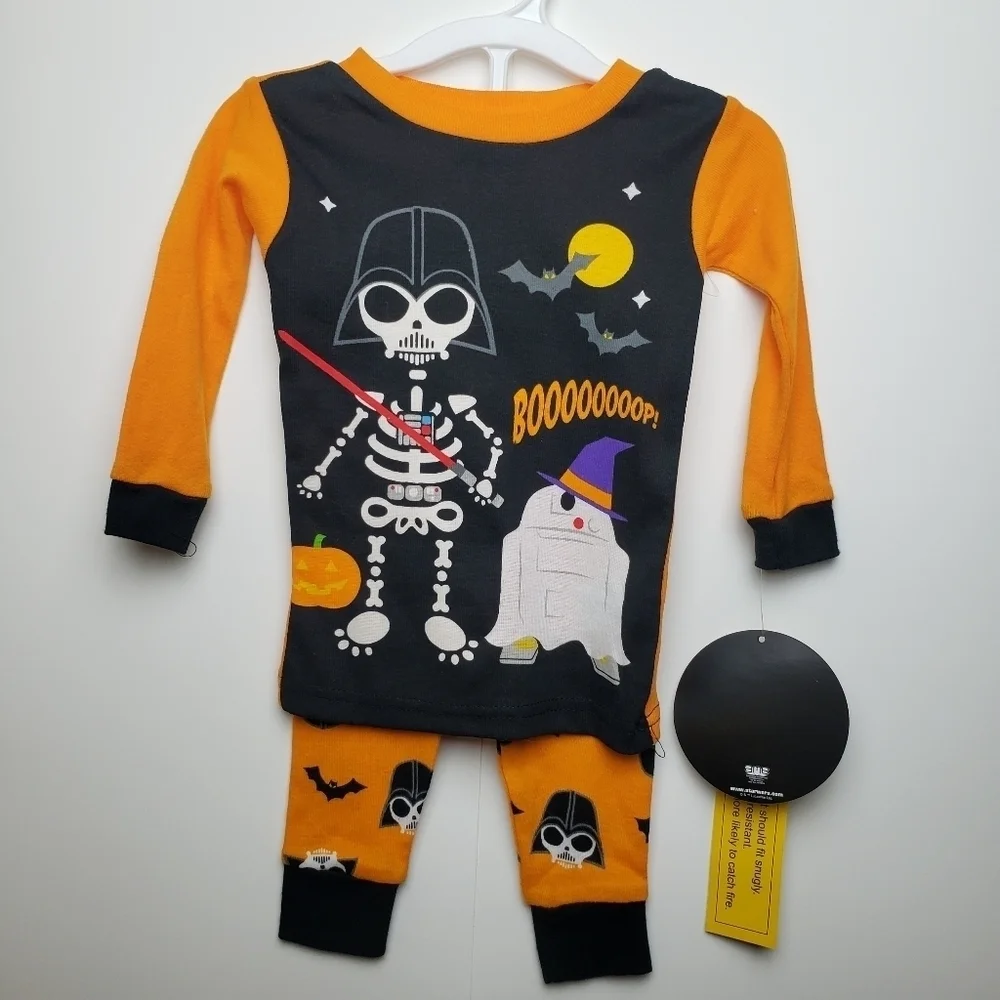 Star Wars Halloween PJs glow in the dark PJs